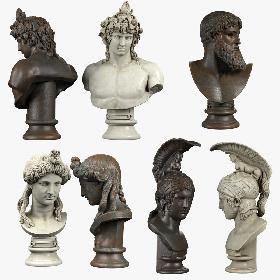 Classical Busts 3D model